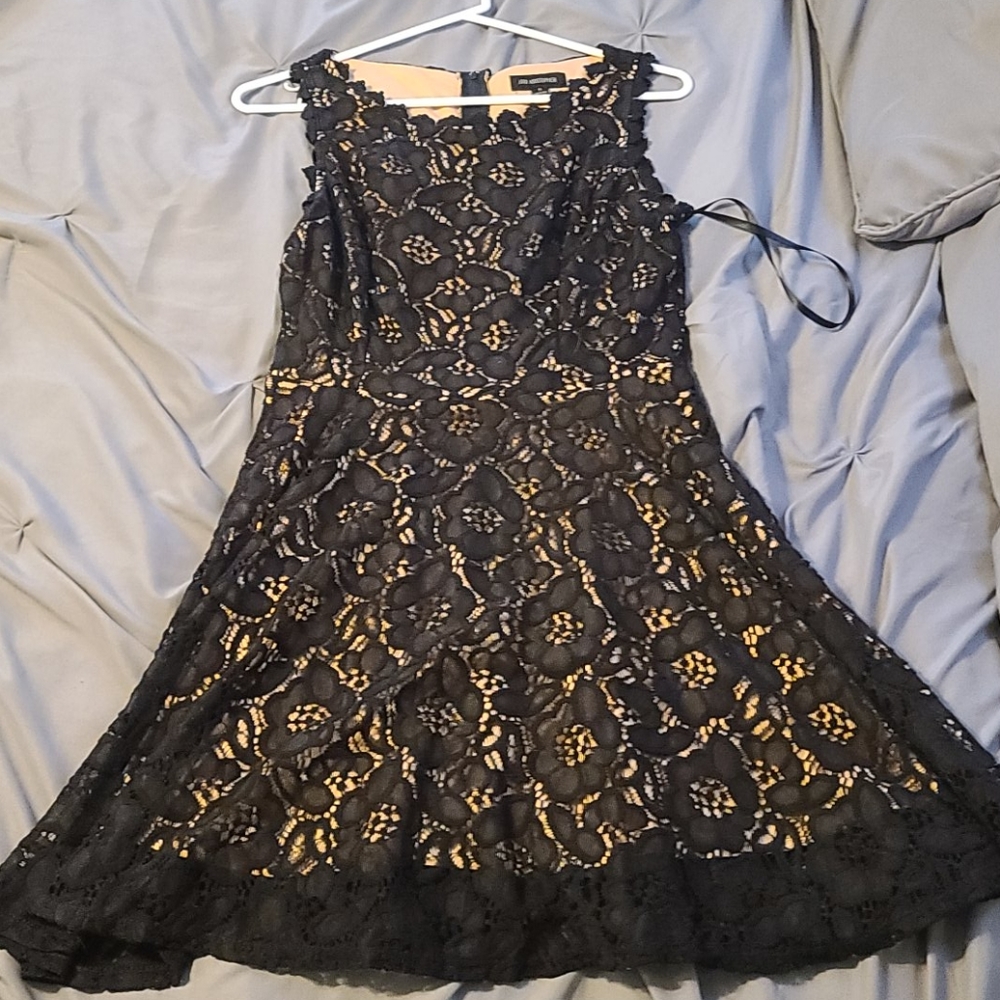 Jodi Kristopher A-Line Lace Dress
